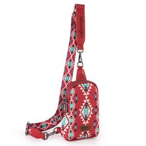 Aztec Sling Bag Southwest Crossbody Bags Trendy Chest Bag Shoulder >:)